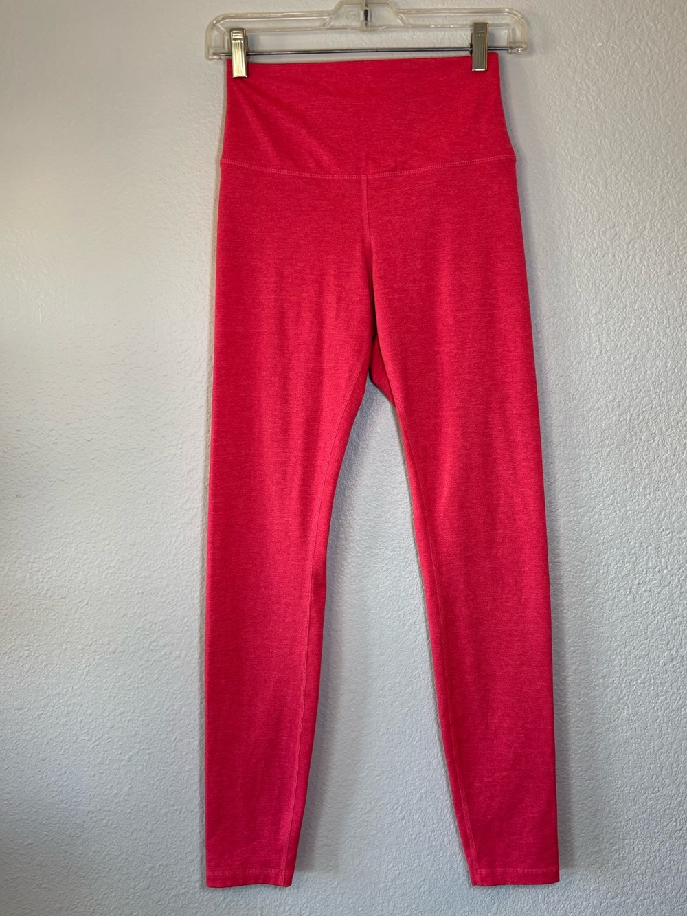 Quince Women's Ultra Soft High Rise Leggings Small Pink Yoga Pilates Athleisure